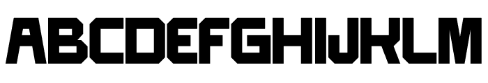 Skeleton Regular Font UPPERCASE