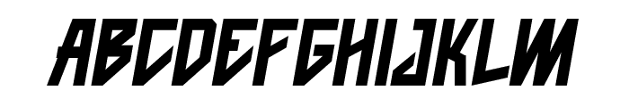 Skengos Font UPPERCASE