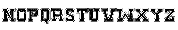 Sketch Varsity Regular Font LOWERCASE