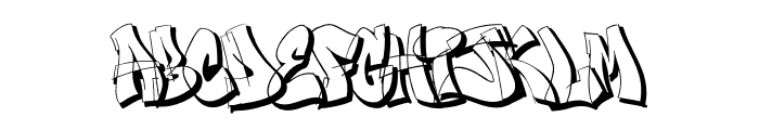 SketchFlow-Bold Font LOWERCASE