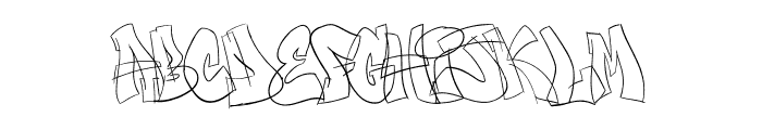 SketchFlow-Regular Font UPPERCASE