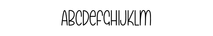 Sketchy Alphabet Font UPPERCASE