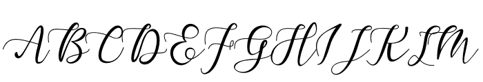 Sketchy Twisty Font UPPERCASE