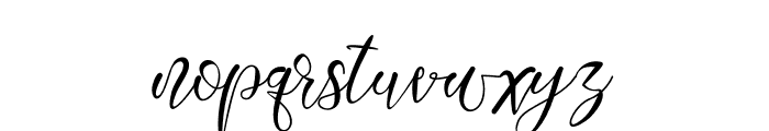 Sketchy Twisty Font LOWERCASE
