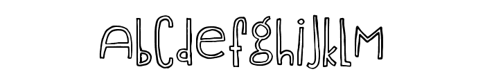 SketchyStory Font LOWERCASE