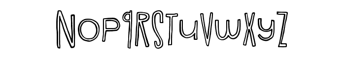 SketchyStory Font LOWERCASE