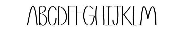 SketchyVibe Light Font UPPERCASE