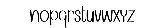 SketchyVibe Font LOWERCASE