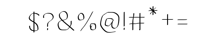 SketsaHanddrawn-Regular Font OTHER CHARS