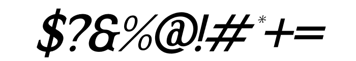 Skinner Morgan Italic Font OTHER CHARS
