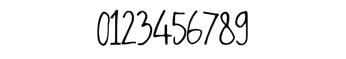 Skinny Handwriting Regular Font OTHER CHARS