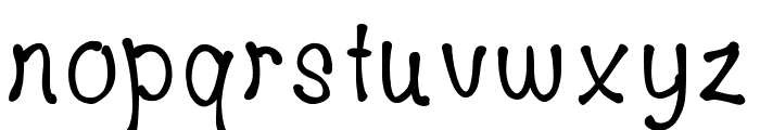 Skinny Marker Font LOWERCASE