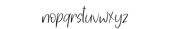 Skinny Vibes Font LOWERCASE