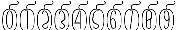Skinny monogram05 Regular Font OTHER CHARS
