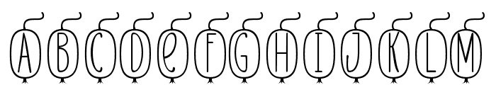 Skinny monogram05 Regular Font LOWERCASE