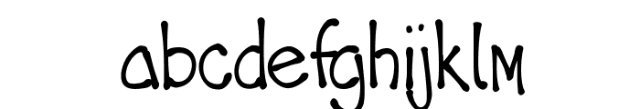 SkinnyBone Font LOWERCASE