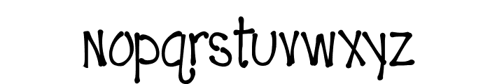 SkinnyBone Font LOWERCASE