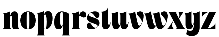 Skiwar Regular Font LOWERCASE