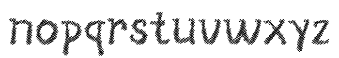 SkribblzLV2 Font LOWERCASE