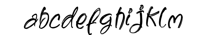 Skull Dutchman Italic Font LOWERCASE