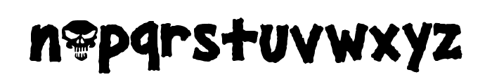 Skull Ghost Regular Font LOWERCASE