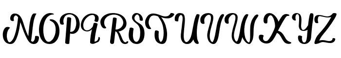 Skutter Font UPPERCASE