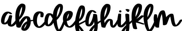 Sky Oasis Font LOWERCASE