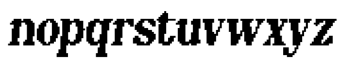 Sky-Pixel Font LOWERCASE