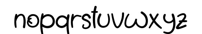 Sky Rainbow Font LOWERCASE