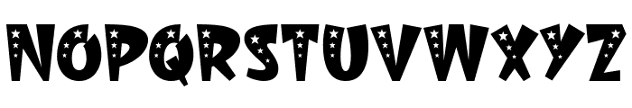 Sky Star Font UPPERCASE