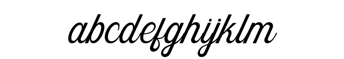 Skyblue-Light Font LOWERCASE