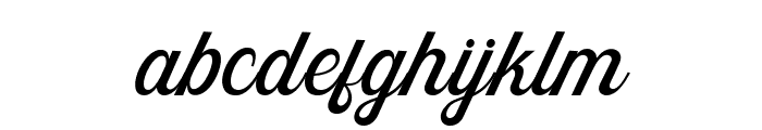 Skyblue-Regular Font LOWERCASE