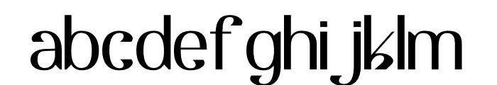 Skyex Regular Font LOWERCASE