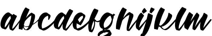 Skyfire Nightfall Font LOWERCASE