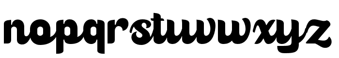 Skyhill Black Font LOWERCASE