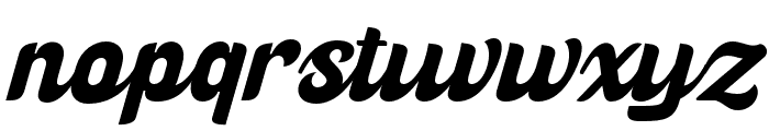 Skyhill Semi Bold Italic Font LOWERCASE