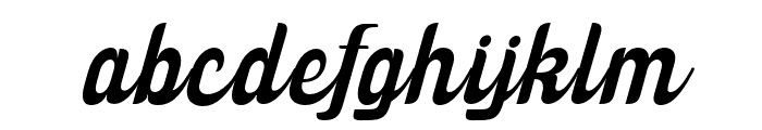 Skyhill Thin Italic Font LOWERCASE