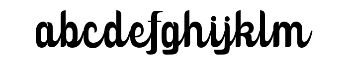 Skyhill Thin Font LOWERCASE