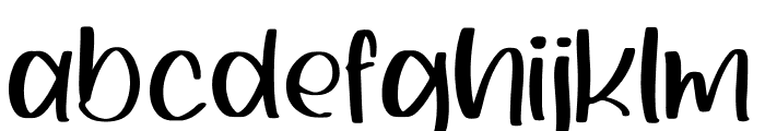 Skymate Font LOWERCASE