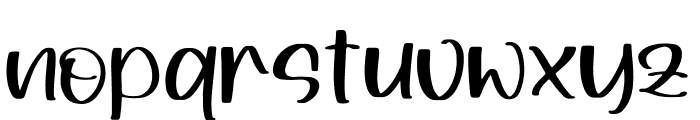 Skymate Font LOWERCASE