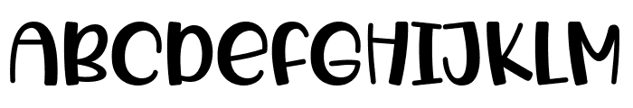 Skyper Font UPPERCASE