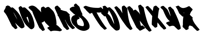 Skypilot Extruded Font LOWERCASE