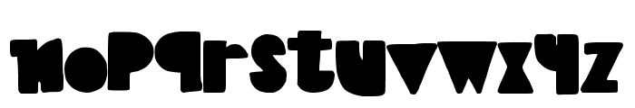 Slab Bro Regular Font LOWERCASE