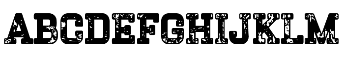 SlabSoldier Font LOWERCASE