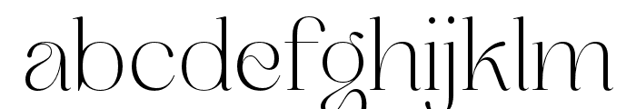 Slackave Regular Font LOWERCASE