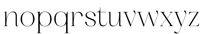 Slackave Regular Font LOWERCASE