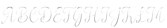 Slavina Gradient Font UPPERCASE