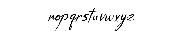 Slaycute Italic Font LOWERCASE