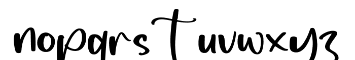 Slaymitte Font LOWERCASE