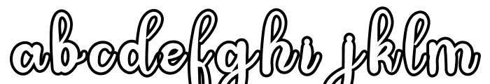 Sleepbaby Font LOWERCASE